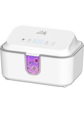 UV Sanitizing Wipe Warmer - Large Capacity, 3 Temp Settings, Night Light & Quiet